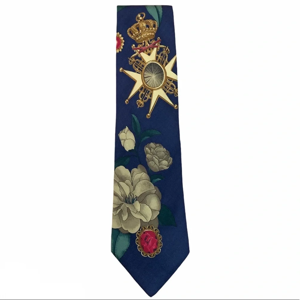 Leonard Paris 100% silk tie made in Italy